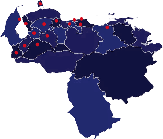 Mapa de Venezuela